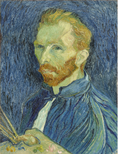 openclipart圖庫：Van Gogh Self Portrait