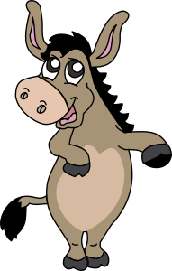 openclipart圖庫：Donkey
