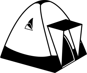 openclipart圖庫：Dome tent