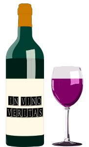 openclipart圖庫：In Vino Veritas