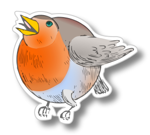 openclipart圖庫：Round robin sticker