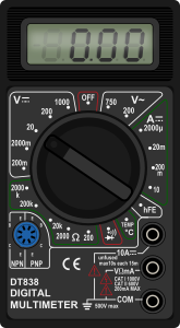 openclipart圖庫：Multimeter