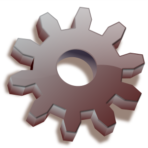 openclipart圖庫：Gear Icon