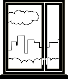 openclipart圖庫：Simple window