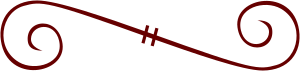 openclipart圖庫：Horizontal Ornamental Scroll Rule