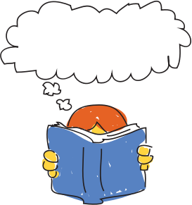 openclipart圖庫：Reading activates your imagination
