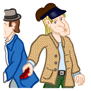 openclipart圖庫：thief - coloured