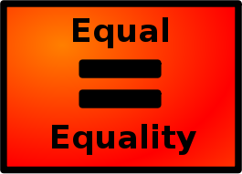 openclipart圖庫：Equal = Equality