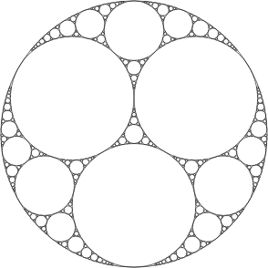 openclipart圖庫：Apollonian Gasket