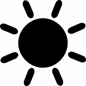 openclipart圖庫：Sun icon