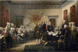 openclipart圖庫：Declaration of Independence