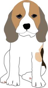 openclipart圖庫：Beagle Puppy