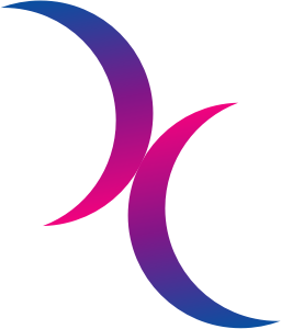 openclipart圖庫：Bisexual moons symbol