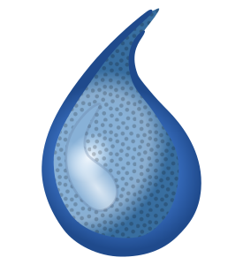 openclipart圖庫：drop - coloured