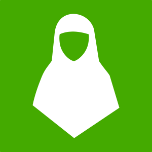 openclipart圖庫：Muslim Icon - Hijab