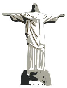 openclipart圖庫：Christ the Redeemer statue