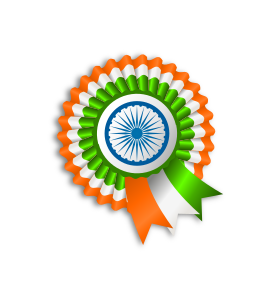openclipart圖庫：India Ribbon