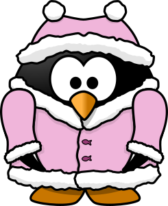 openclipart圖庫：Penguin chick