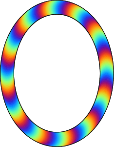 openclipart圖庫：Colourful frame