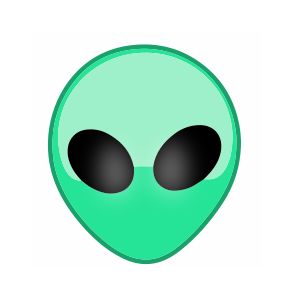 openclipart圖庫：Martian Man Vectorized (Fixed)