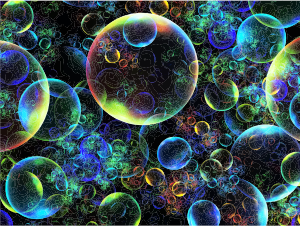 openclipart圖庫：Prismatic Bubble Fractal (Daily Sketch 32)