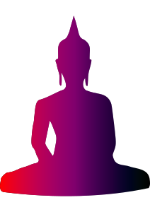 openclipart圖庫：Colourful Buddha