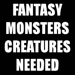 openclipart圖庫：DailySketch 36: Fantasy monsters and creatures