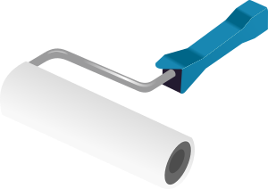openclipart圖庫：Paint Roller