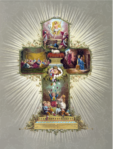 openclipart圖庫：Religious Easter Cross