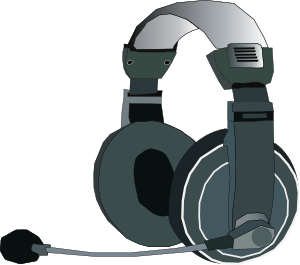 openclipart圖庫：head set