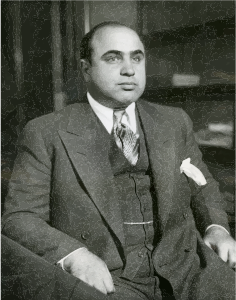 openclipart圖庫：Alphonse Gabriel Capone Portrait (1930)