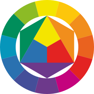 openclipart圖庫：Colorful Tetrahedron