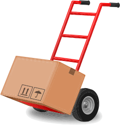 openclipart圖庫：Hand Truck (Dolly)