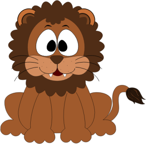 openclipart圖庫：Cartoon Lion