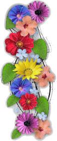 openclipart圖庫：Vertical Flowers