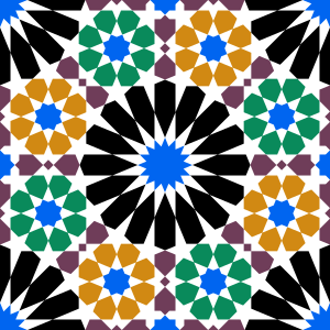 openclipart圖庫：Alhambra tile