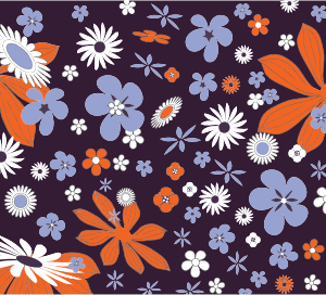openclipart圖庫：Floral Pattern Background