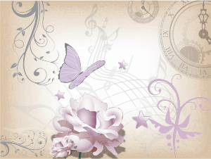 openclipart圖庫：Abstract Floral Background