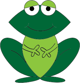 openclipart圖庫：Cartoon Frog