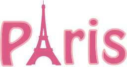 openclipart圖庫：Paris Typography