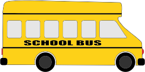 openclipart圖庫：Yellow School Bus