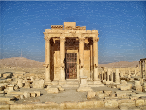 openclipart圖庫：Temple Of Baalshamin Palmyra