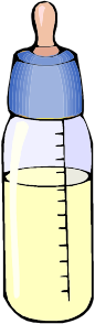 openclipart圖庫：Boys Baby Bottle