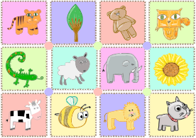 openclipart圖庫：Kid's Animals