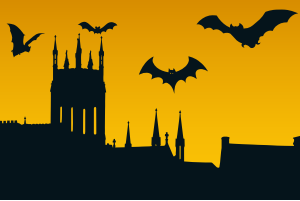 openclipart圖庫：Halloween Sunset