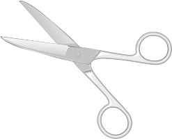 openclipart圖庫：Metal Scissors