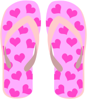 openclipart圖庫：Flip Flops