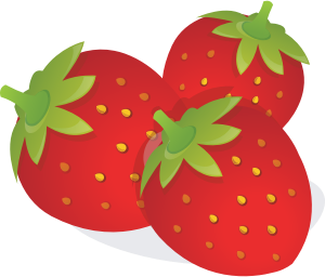openclipart圖庫：Strawberries