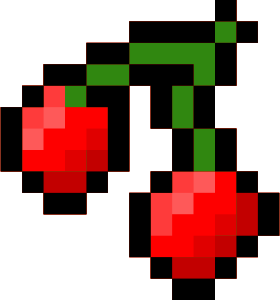 openclipart圖庫：Pixel Cherries
