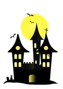 openclipart圖庫：Halloween Castle
